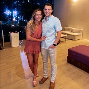 BP Romper from Nordstrom - Rust colored